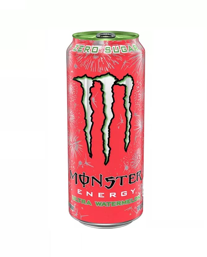 Monster Energy Ultra Variety Pack, Strawberry Dreams, Watermelon, Peachy Keen (16 fl. oz, 24 pk.)