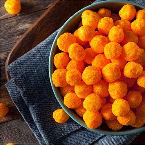 Utz Cheese Balls – 35 Ounce Barrel (2 lbs) – Made with Real Cheese, Resealable Container, Gluten Free, Easy and Quick Party Snack