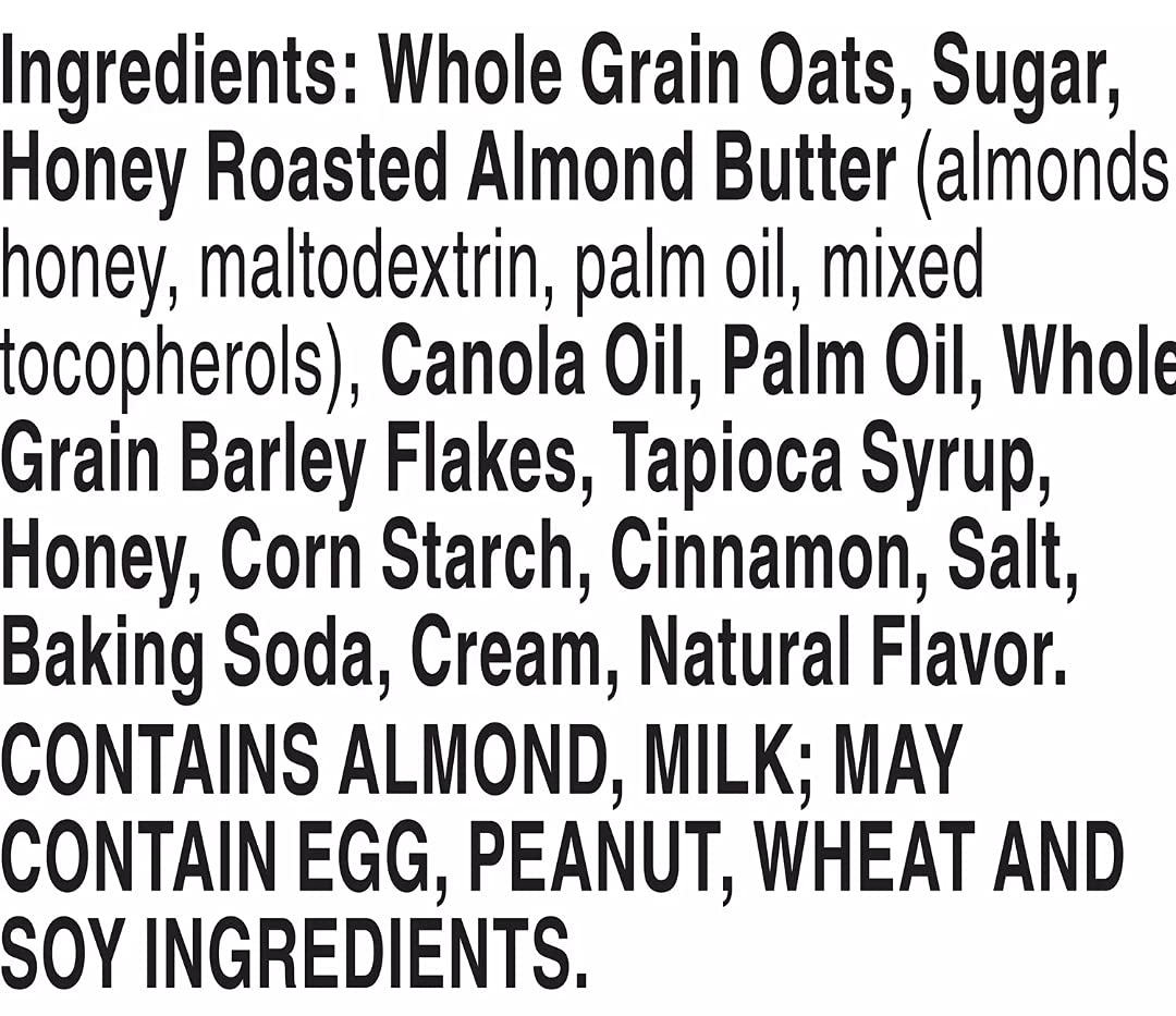 Nature valley almond biscuits 30 ct