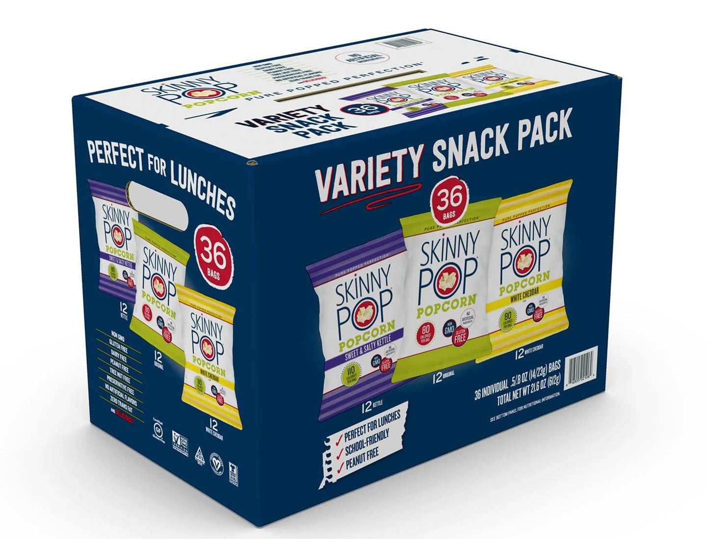 Skinny Pop Halloween Pack Popcorn, 648 GR