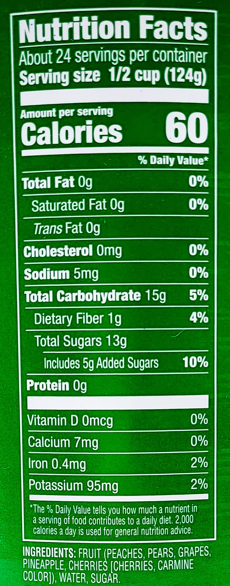 Del Monte Del Monte Fruit Cocktail In Extra Light Syrup Net wt 105 Ounce , 105 Ounce