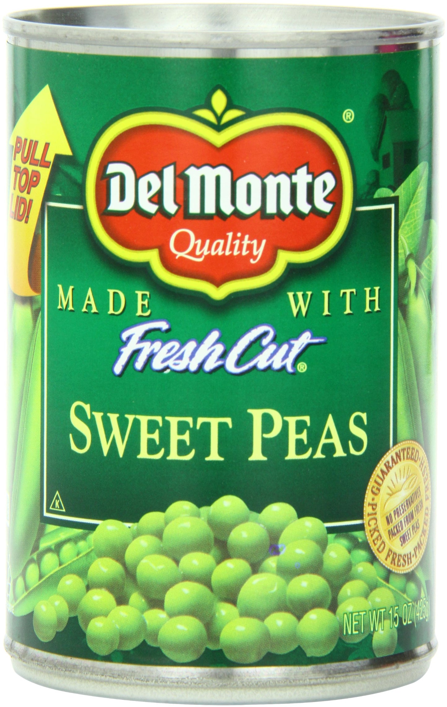 Del Monte Sweet Pea- 15 oz. cans - 8 pk.