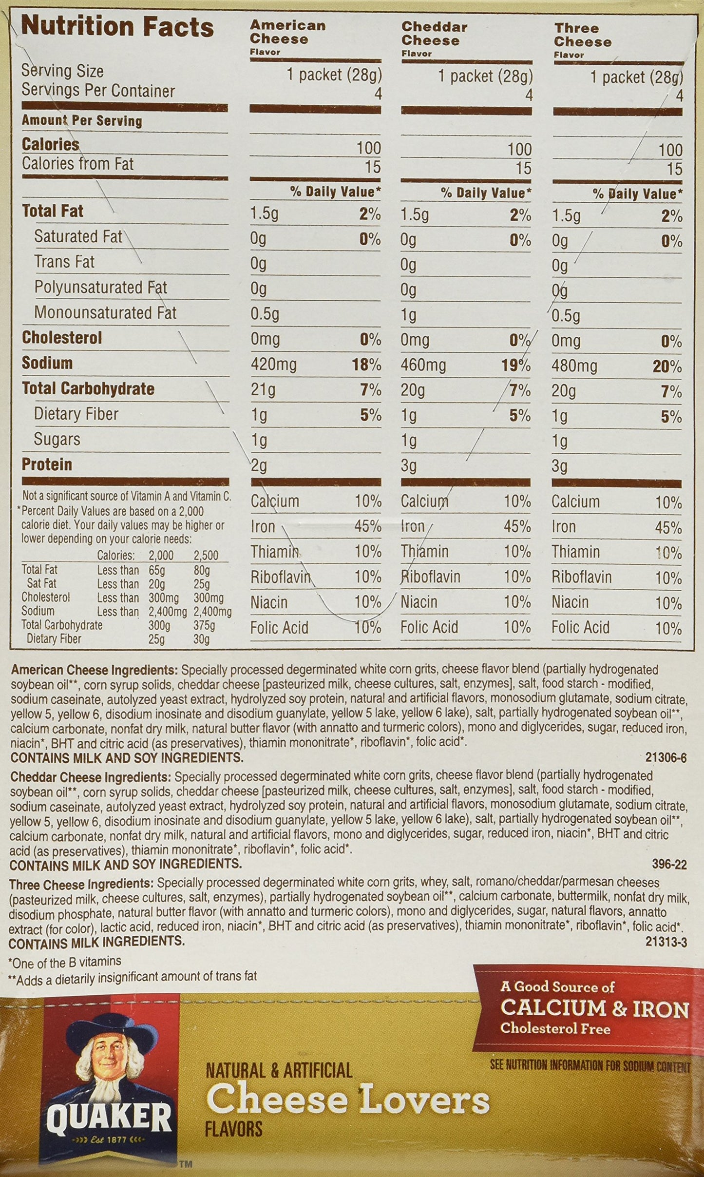 Quaker BREAKFAST_CEREAL