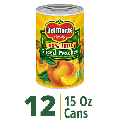 Del Monte Canned Sliced Peaches
