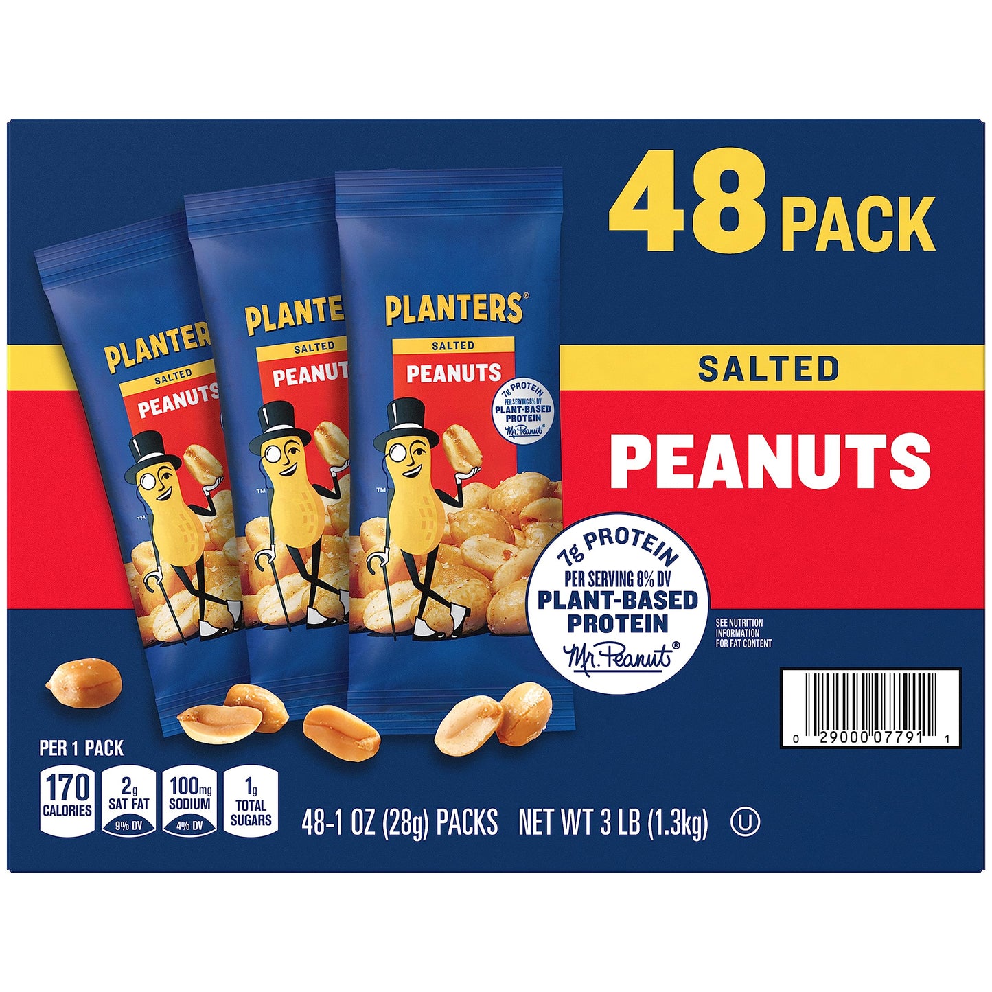 Planters Planters Roasted Peanuts, 6 oz Bag