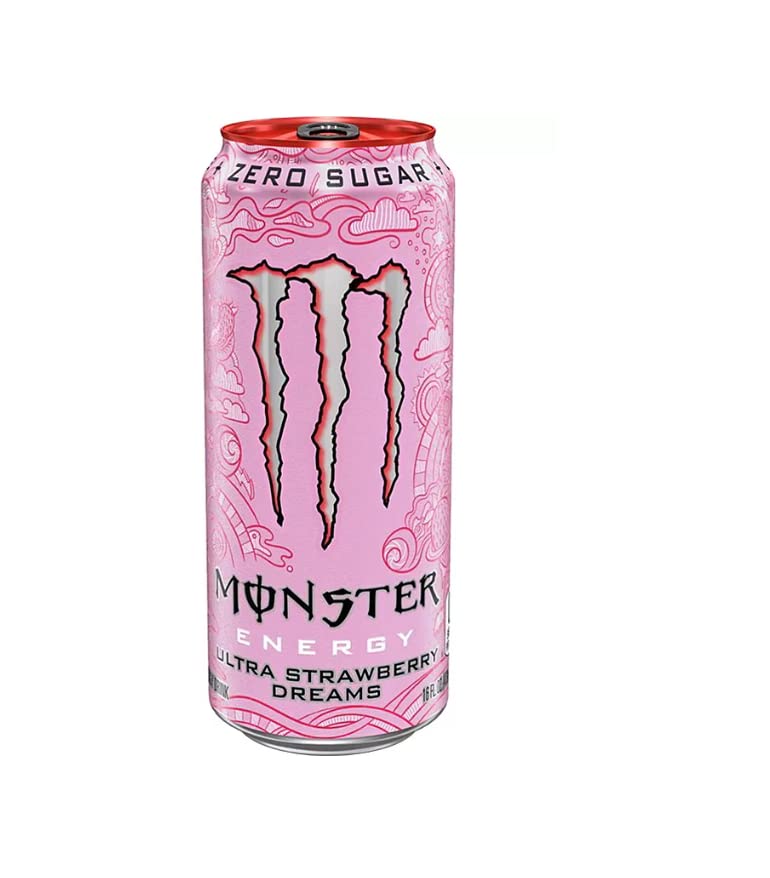 Monster Energy Ultra Variety Pack, Strawberry Dreams, Watermelon, Peachy Keen (16 fl. oz, 24 pk.)