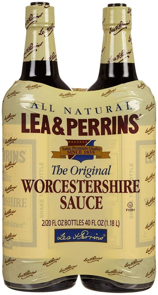 Lea & Perrins Worcestershire Sauce, 20 Fl Oz (Pack of 2)