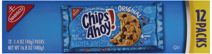 Chips Ahoy! Cookies (Crunchy Chocolate Chip, 1.4-Ounce Bags, 48-Pack)