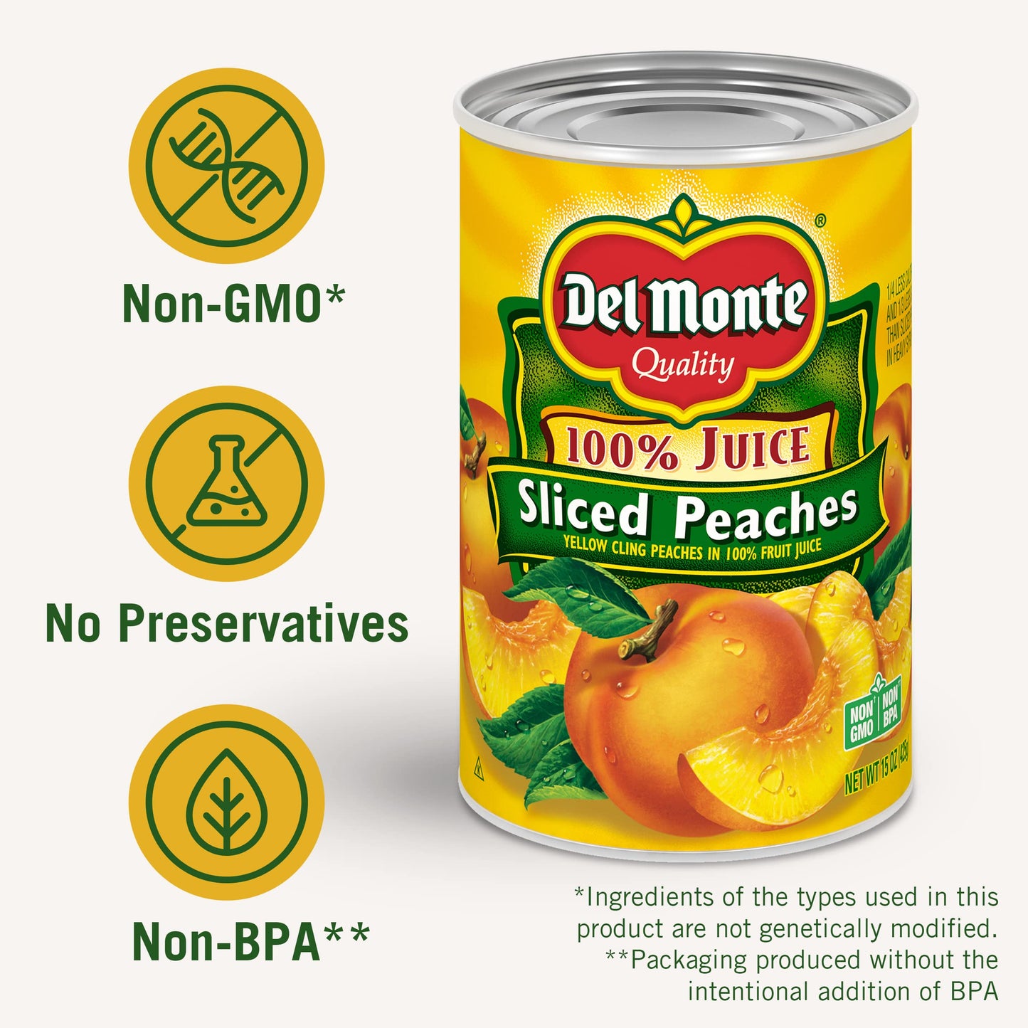 Del Monte Canned Sliced Peaches