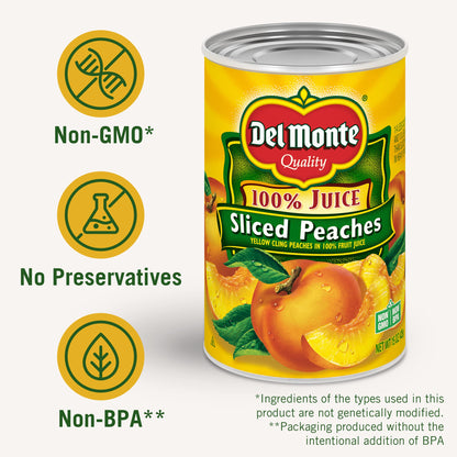 Del Monte Canned Sliced Peaches