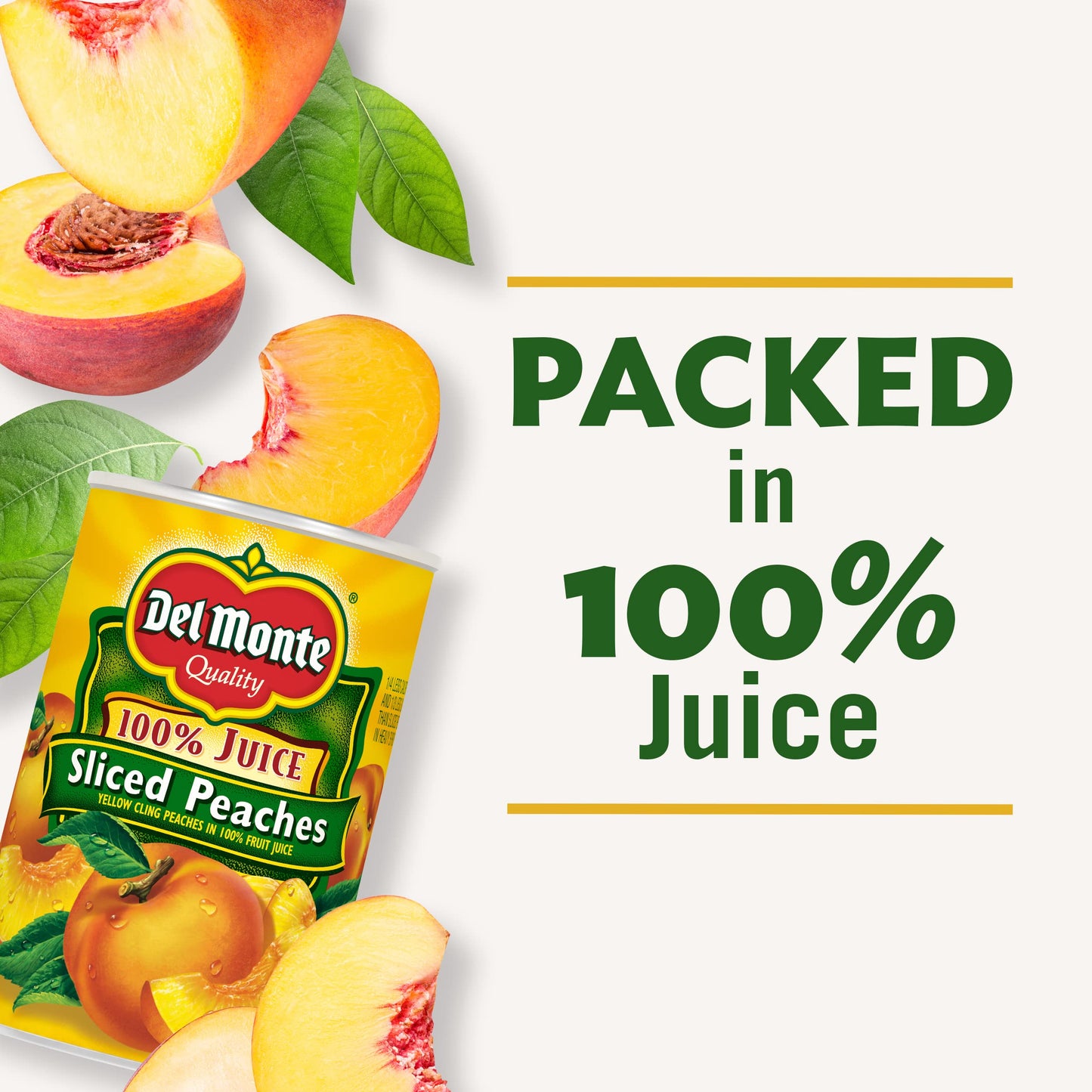 Del Monte Canned Sliced Peaches