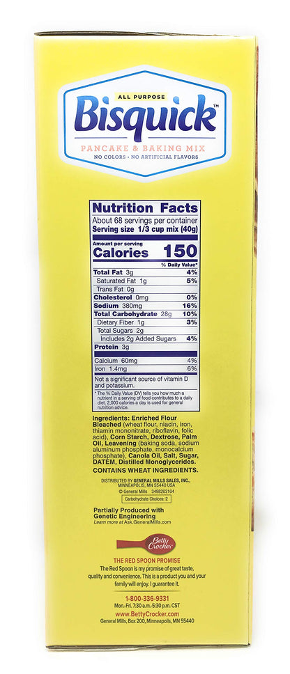 Betty Crocker Bisquick Pancake and Baking Mix 96oz