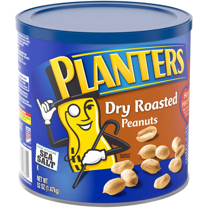 Planters Dry Roasted Peanuts - 52oz(2 packs)