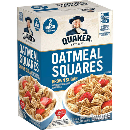 Evaxo Oatmeal Squares, Brown Sugar (29 oz., 2 pk.)