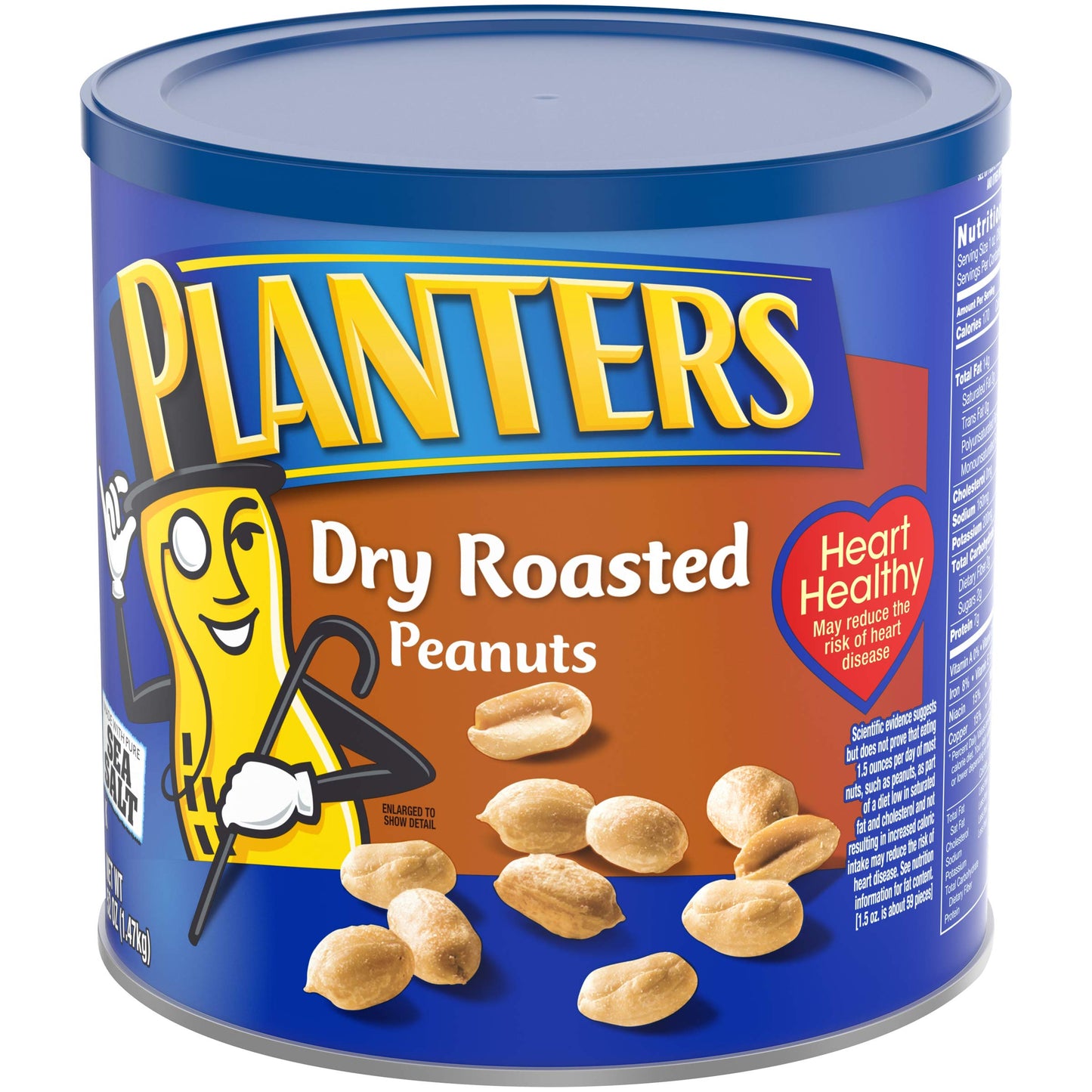 Planters Dry Roasted Peanuts - 52oz(2 packs)