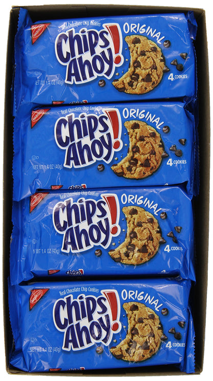 Chips Ahoy! Cookies (Crunchy Chocolate Chip, 1.4-Ounce Bags, 48-Pack)